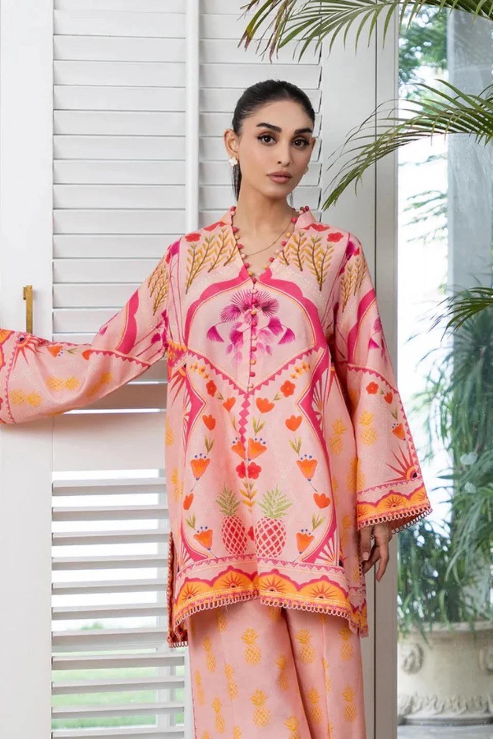 Digital Printed Muslin Co-Ord Set – Chic, Comfy & Effortless