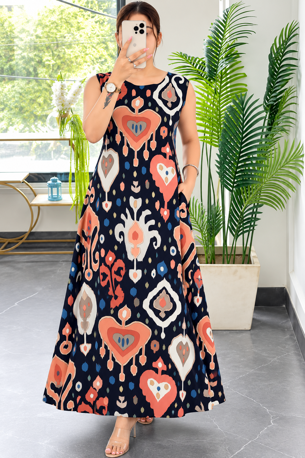 Women's Premium Famous Printed Anarkali Kurta