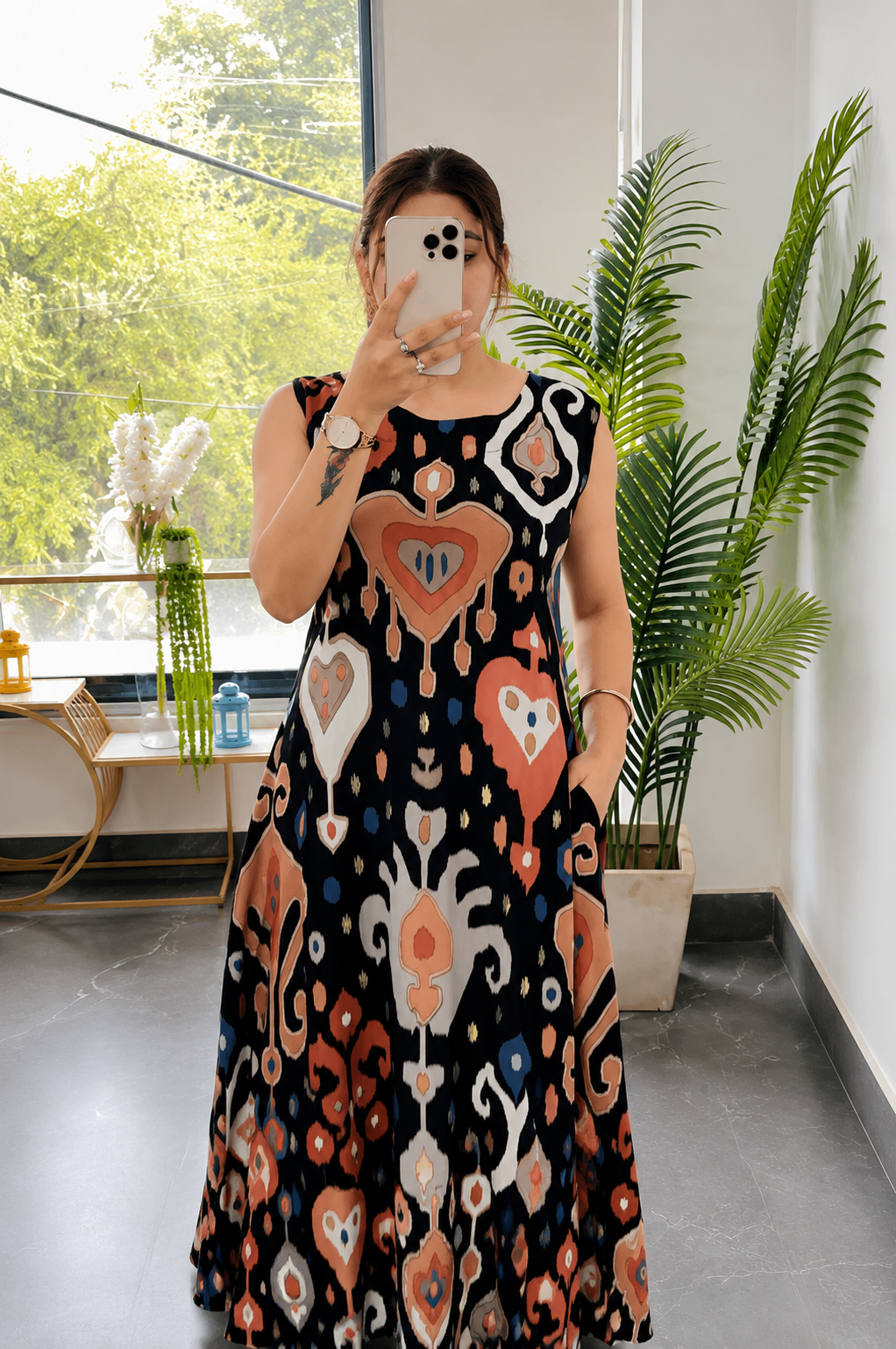 Women's Premium Famous Printed Anarkali Kurta