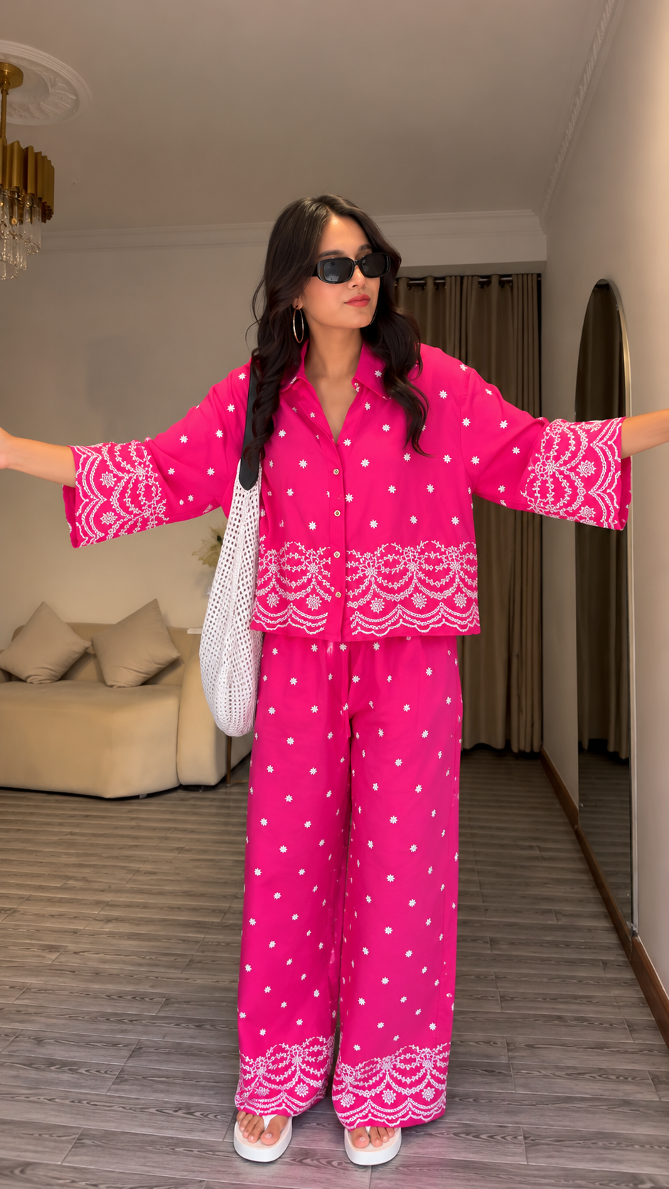Scallop Awesome Bloom Co-Ord Set