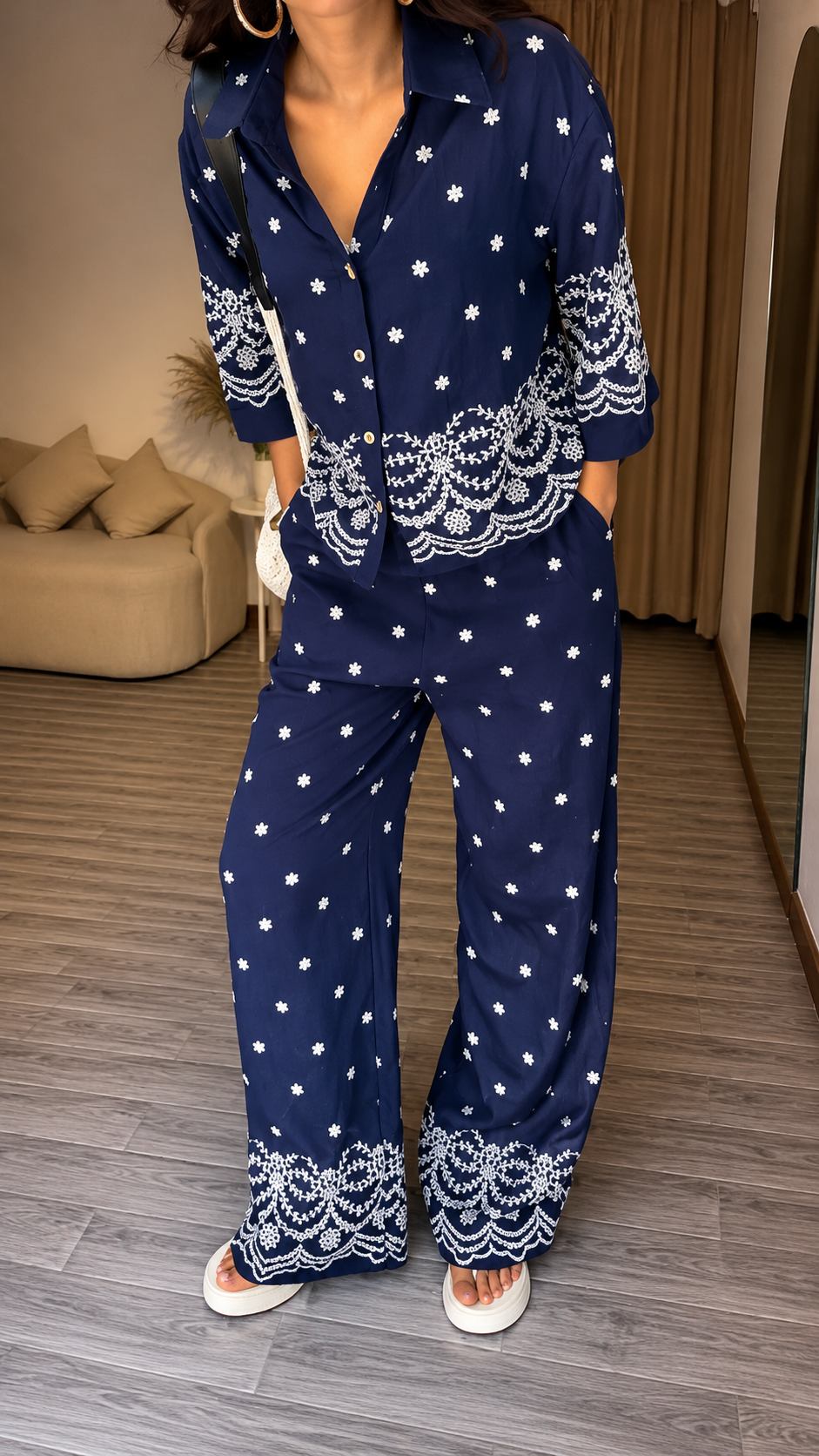 Scallop Awesome Bloom Co-Ord Set