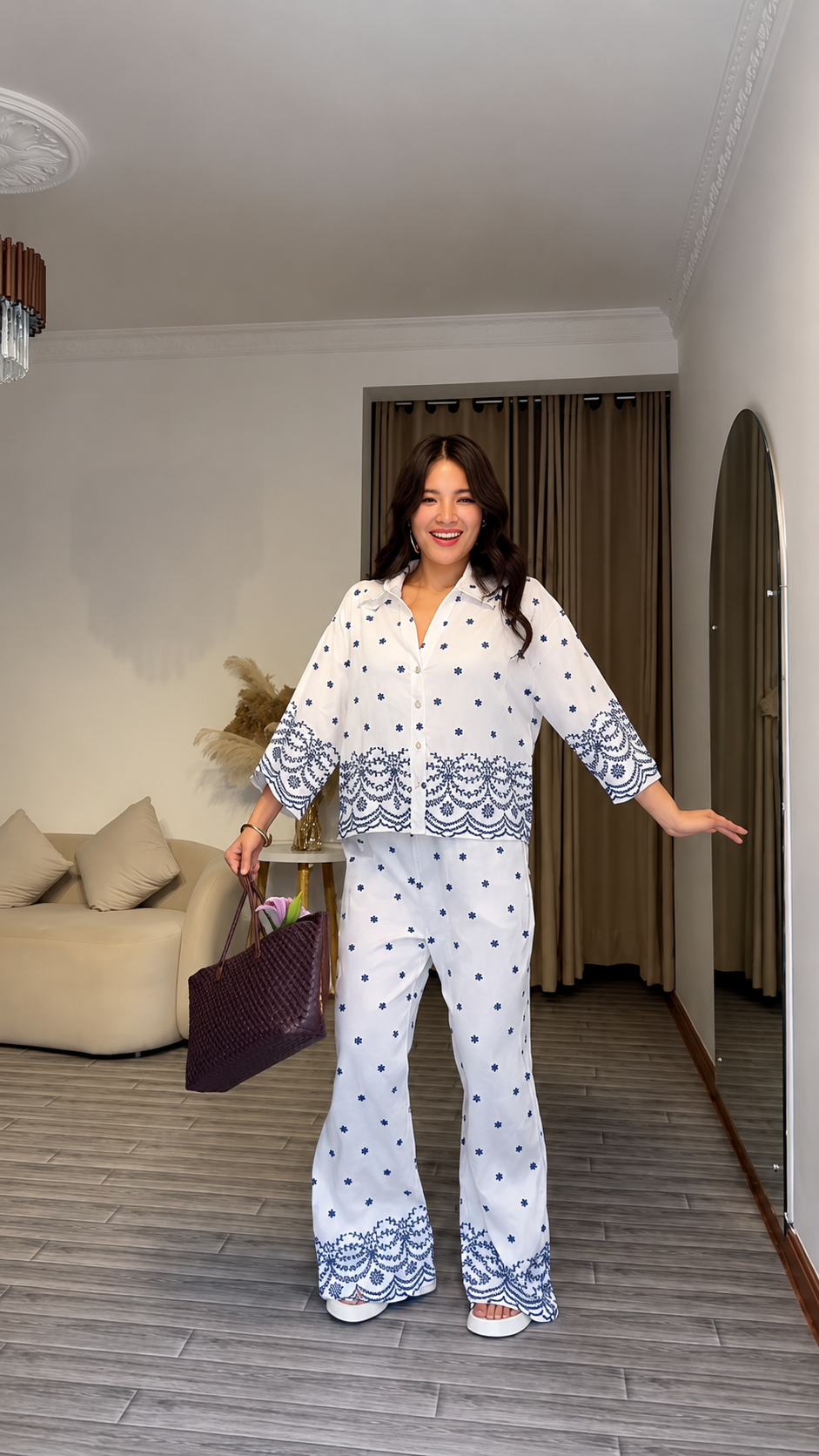 Scallop Awesome Bloom Co-Ord Set