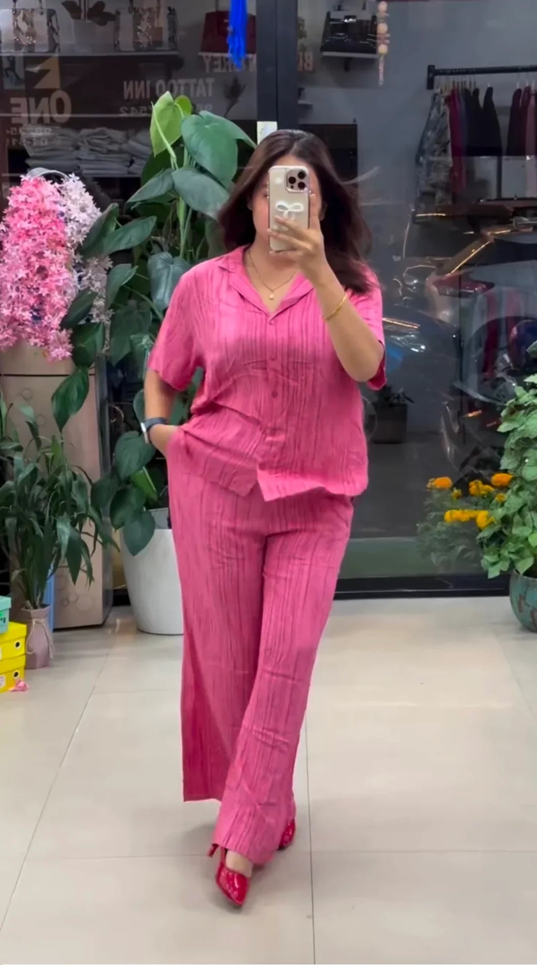 Relax Fit Premium Textured Co-Ord Set