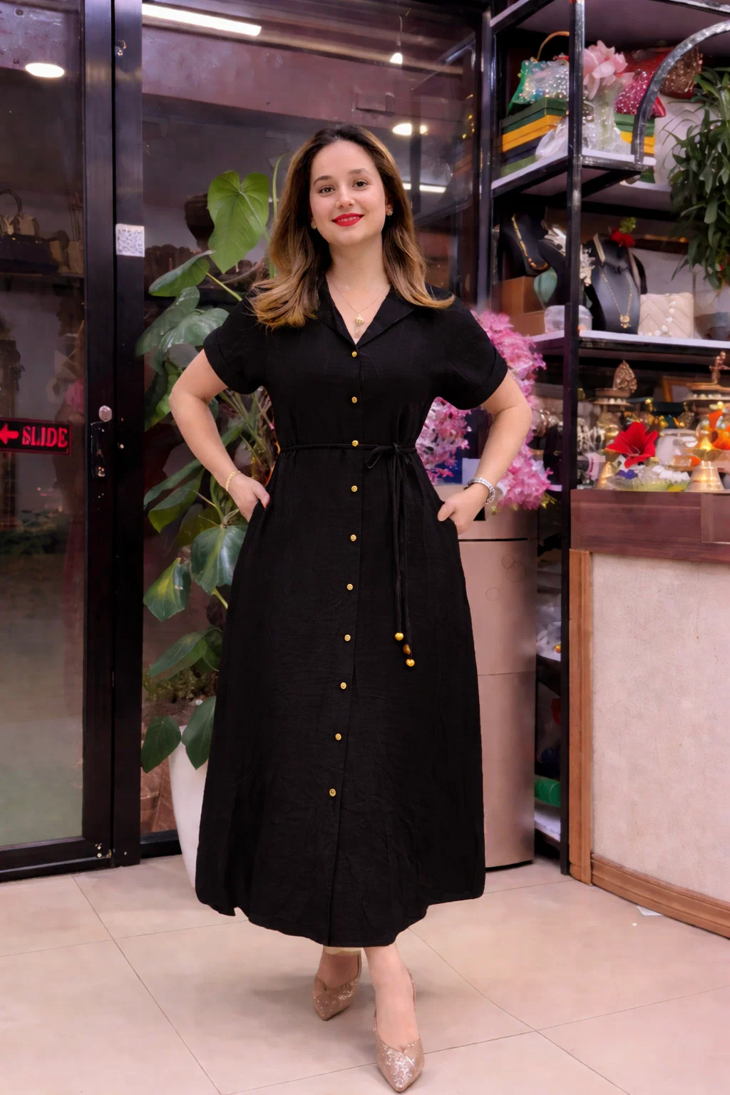 Designer Rayon Casual Wear Dress