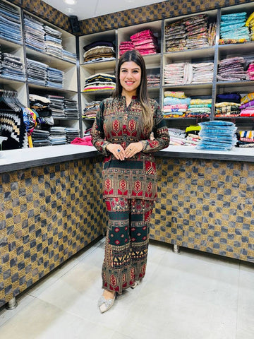 Royal Heritage Printed Co-Ord Set